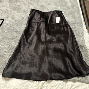Babaton satin midi skirt BNWT